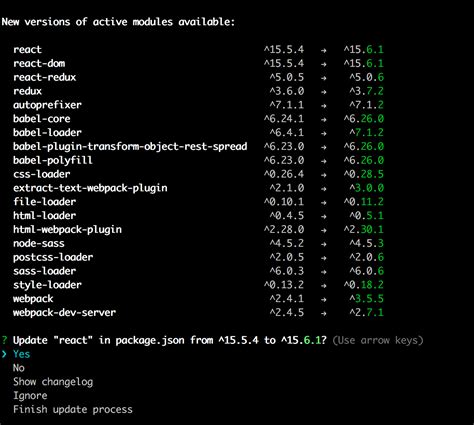 How can I update each dependency in packagejson to the latest version
