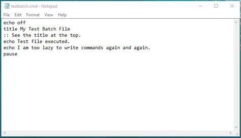 How can I use a batch file to write to a text file