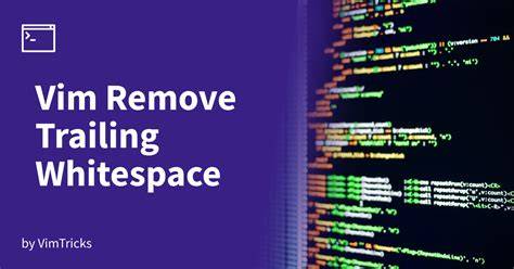 How can you automatically remove trailing whitespace in vim