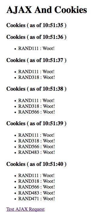 How do HttpOnly cookies work with AJAX requests