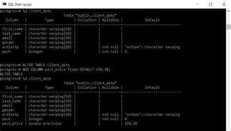 How do I alter the position of a column in a PostgreSQL database table