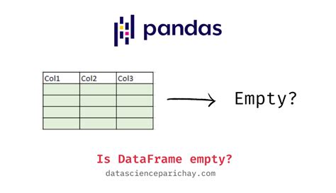 How do I check if a pandas DataFrame is empty