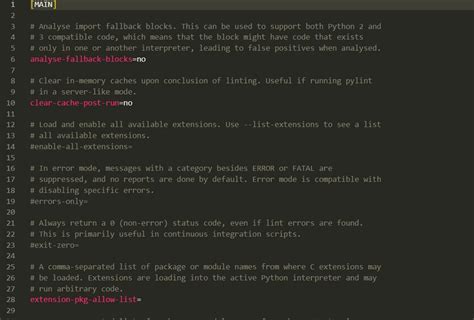 How do I create a pylintrc file