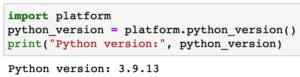 How do I detect the Python version at runtime duplicate