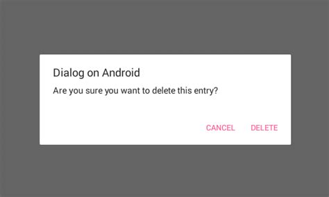 How do I display an alert dialog on Android
