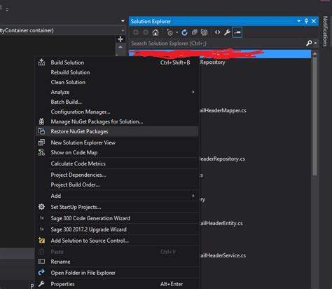How do I enable NuGet Package Restore in Visual Studio