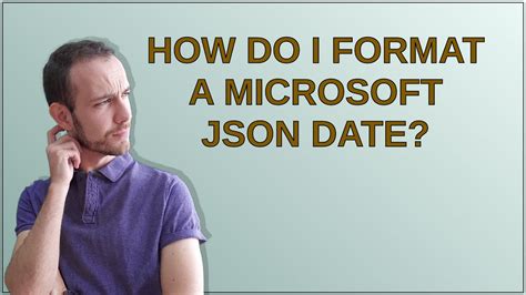How do I format a Microsoft JSON date