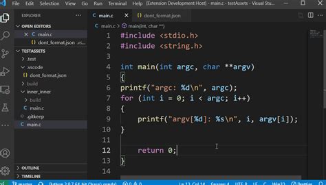 How do I format all files in a Visual Studio Code project