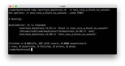 How do I get ruby to print a full backtrace instead of a truncated one