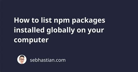 How do I install a module globally using npm