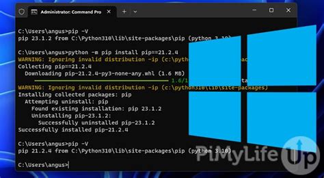How do I install pip on Windows