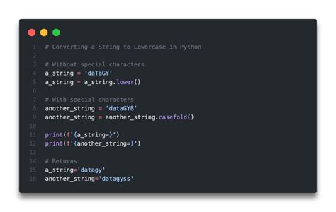 How do I lowercase a string in Python