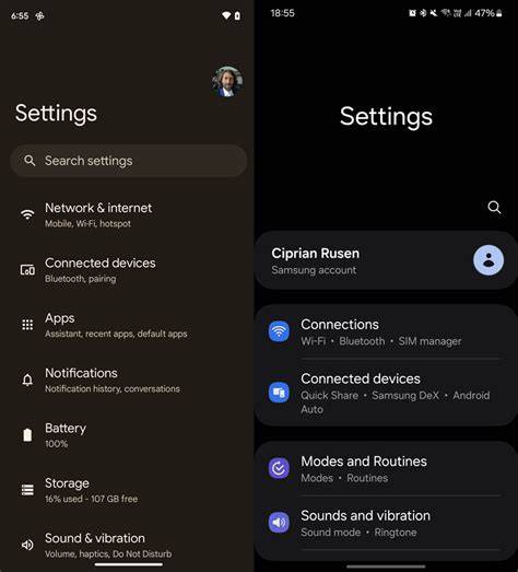 How do I open phone settings when a button is clicked