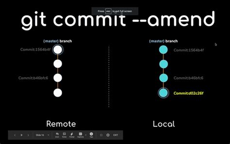How do I push amended commit to the remote Git repository