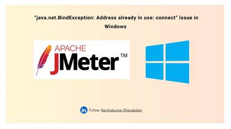 How do I resolve the javanetBindException Address already in use JVMBind error