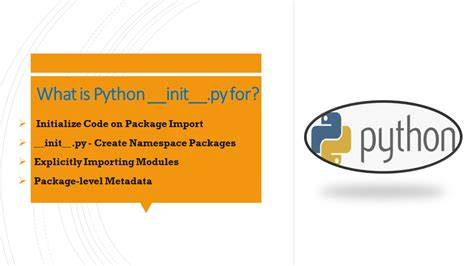 How do I write goodcorrect package initpy files