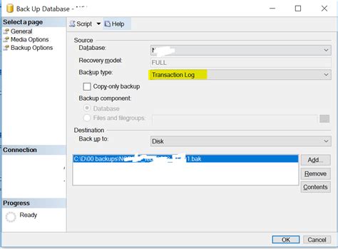 How do you clear the SQL Server transaction log