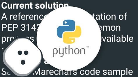 How do you create a daemon in Python