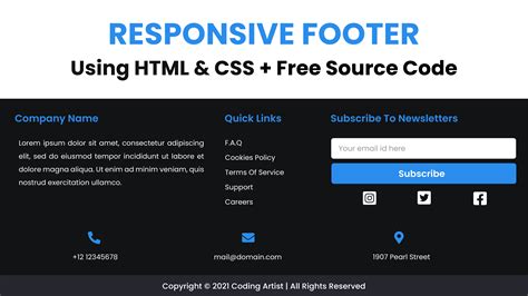 How do you get the footer to stay at the bottom of a Web page