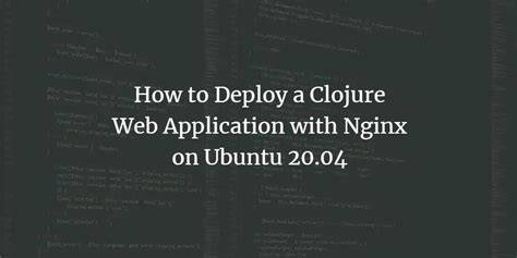 How do you make a web application in Clojure closed