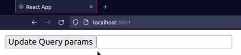 How do you programmatically update query params in react-router