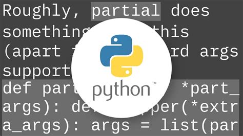 How does functools partial do what it does