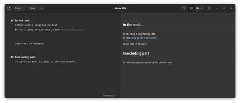 How link to any local file with markdown syntax