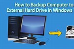 How to Back PC to External Hard Drive