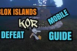 How to Beat Kor in Islands Roblox