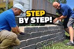 How to Build a Retaining Wall Step by Step