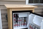 How to Build an Outdoor Refrigerator Cabinet