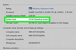 How to Check Bit Oof a System On Window 10