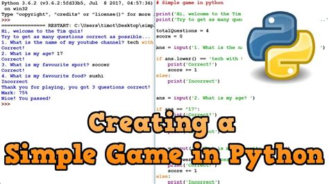 How Create Game Python