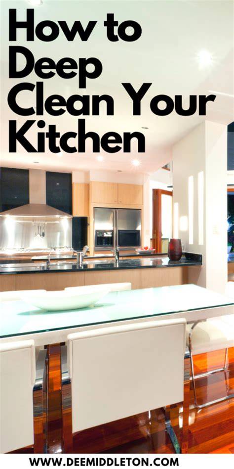 How to Deep Clean Your Kitchen in One Day