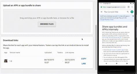 How to Enable Internal App Sharing for Android