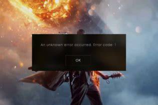 How to Fix Bf1 Error Code 1 Permanently