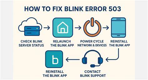 How to Fix Blink Code 503 Error Step by Step