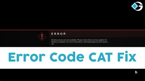 How to Fix Destiny 2 Error Code Cat Step by Step
