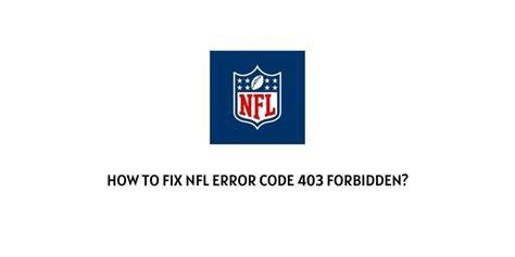 How to Fix Error Code 13001 NFL App Step by Step