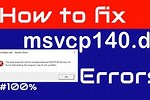 How to Fix Msvcp140 Dll