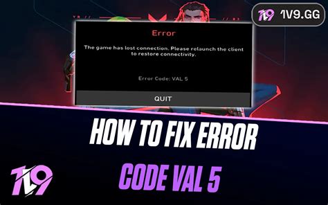 How to Fix Valorant Error Code 57 59 Step by Step