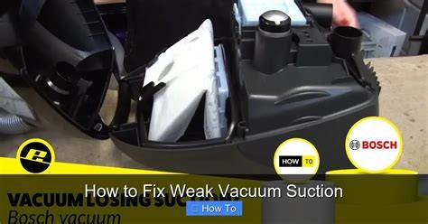 How to Fix a Vacuum with Weak Suction Fast Easily