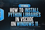 How to Install Libraries in Python in Code