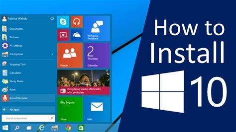 How to Install Windows 10 On PC
