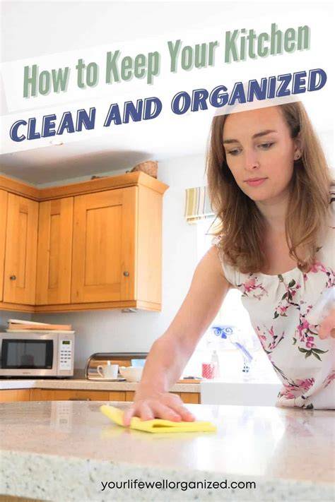 How to Keep Your Kitchen Clean and Organized Daily