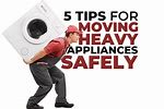 How to Move Very Heavy Appliance