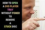 How to Open a Stuck Sony DVD Player