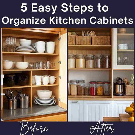 How to Organize Your Kitchen Cabinets Like a Pro