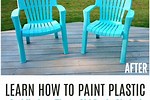 How to Paint Plastic Patio Furniture