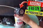 How to Recharge Refrigerator Freon